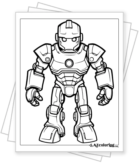 Comics Coloring Page