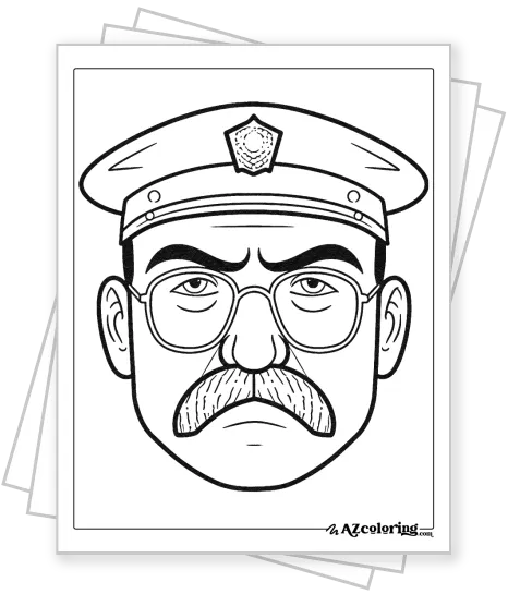PROFESSIONS Coloring Page
